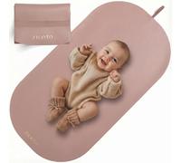 Bellissimo fasciatoio portatile - lavabile e facile da pulire - il perfetto tappetino impermeabile in pelle vegana per viaggiare