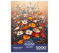 Bellissimo fiore Piante 1000 Pezzi Puzzle Per Adulti Jigsaw Regalo Per Amore E Amico Per Gioco Familiare Decorazione Interna Unica Gioco Education Stress Relief 70x50cm/1000pcs
