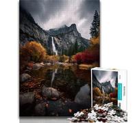 Bellissimo fiume di montagna, puzzle da 1000 pezzi per adolescenti e adulti, sfida difficile antistress, migliora l'amore tra coppie, 50x75cm