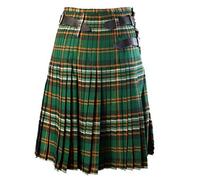 Bellissimo Kilt Scozzese Cintura Scozzese Tradizionale Scozzese da Uomo con Cintura A Pieghe A Catena Bilaterale Punk Go