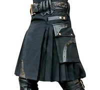 Bellissimo Kilt Scozzese New Scottish Mens Kilt Gonna Tradizionale in Metallo Classico retrò personalità Tradizionale Ki