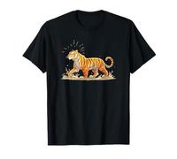Bellissimo Look Tigre per Gli Amanti delle tigri Indiane del Bengala Maglietta