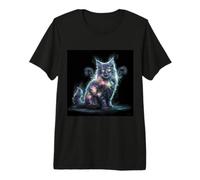 Bellissimo Majestic Maine Coon Cat Maglietta Premium