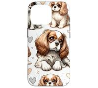 Bellissimo modello di cani Cavalier King Charles Spaniel Dogs Custodia per iPhone 16 Pro