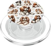 Bellissimo modello di cani Cavalier King Charles Spaniel Dogs PopSockets PopGrip per MagSafe