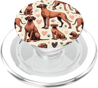Bellissimo modello di cani Rhodesian Ridgebacks Dog PopSockets PopGrip per MagSafe