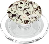 Bellissimo modello di cani tedesco a pelo corto Pointer Dog PopSockets PopGrip per MagSafe