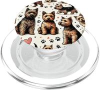 Bellissimo modello Norwich Terrier carino Norwich Terrier PopSockets PopGrip per MagSafe