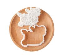 Bellissimo modello per biscotti goffratrice divertente stampo per dessert celebrazione stampo biscotto forma alternativa biscotti snack festival