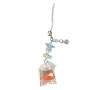 Bellissimo ornamento a forma di pesce fatto a mano, ciondolo a forma di frutta, elegante, per telefono, borsa regalo, borsa portatile, accessori per gli amanti della moda, フリーサイズ
