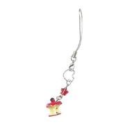 Bellissimo ornamento a forma di pesce, realizzato a mano, con ciondolo a forma di frutta, elegante, per telefono, borsa regalo, borsa portatile, accessori per gli amanti della moda, フリーサイズ