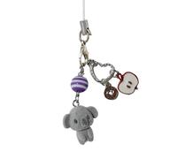 Bellissimo Orso Telefono Fascino Portachiavi Elegante Orso Portachiavi Portachiavi Ciondolo Appendini Acessory Per Gli Utenti Femminili Alla Moda