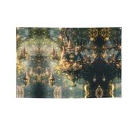 Bellissimo paese delle meraviglie Stampa banner vacanza e fondali appesi - decora facilmente la scena della tua festa