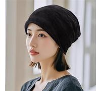 Bellissimo Parrucca for capelli corti Cappello integrato for facili modifiche allo styling, adatto a varie occasioni(Nero)