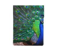 Bellissimo pavone, Custodia per laptop in pelle PU, borsa per notebook, custodia per laptop, custodia per tablet