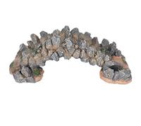 Bellissimo Ponte Ad di Pesce, Decorazione della Simulazione in Resina Ornamento, Ponte Decorativo 'acquario con Luogo Divertente per Pesce, Mondo Sottomarino Ideale, Materiale in Resina , Ampiamente