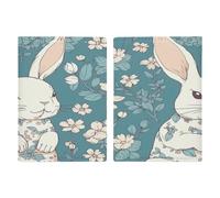 Bellissimo porta passaporto Little Bunny ultra sottile in pelle PU organizer per documenti da viaggio compatto premium internazionale US passaporto Protector copertura per donne uomini