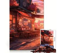 Bellissimo puzzle ad angolo di strada per ragazzi, 1000 pezzi, stimola l'intelletto e l'abilità, ideale per una fuga tranquilla e pulita, perfetto come regalo di Natale (50x75cm)