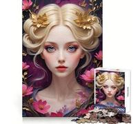 Bellissimo puzzle da 1000 pezzi con fiaba di una ragazza, ideale per adulti Stimola la memoria, è un piacevole passatempo, con tagli precisi e un regalo significativo (50x75cm)