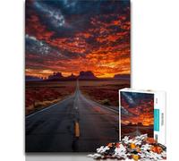 Bellissimo puzzle da 1000 pezzi con fiume di montagna per adolescenti, gioco per famiglie, antistress, sfida difficile, regali di Babbo Natale segreto (38x26cm)