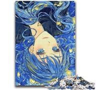 Bellissimo puzzle da 1000 pezzi per adulti raffigurante la dea degli anime, collezione di artisti di giochi intellettuali e giocattoli, belle arti 50X75CM