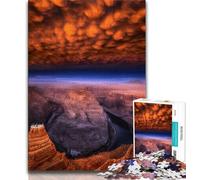 Bellissimo puzzle da 1000 pezzi raffigurante un fiume di montagna, per adulti e adolescenti, gioco stimolante, ideale come regalo per tutta la famiglia (38x26cm)