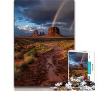Bellissimo puzzle di fiume di montagna da 1000 pezzi per adulti, difficile da completare ma divertente e umoristico, unico arredamento per la casa e regalo 50x75cm