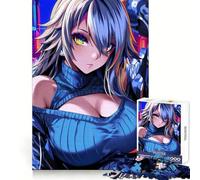 Bellissimo puzzle di una ragazza anime da 1000 pezzi per adolescenti,ideale per sviluppare capacità di ragionamento,favorire la calma e il relax,con tagli precisi,perfetto come regalo di compleanno