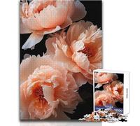 Bellissimo puzzle Flowerr da 1000 pezzi per adulti e adolescenti, gioco creativo per risolvere problemi, idea regalo memorabile e sentita, dimensioni 38x26cm