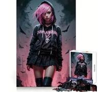 Bellissimo puzzle per ragazze adolescenti, 1000 pezzi, stimolante per la logica, ideale per una fuga rilassante, con chiusura senza cuciture, perfetto per le vacanze (50x75cm)