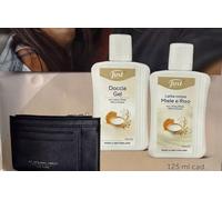BELLISSIMO SET JUST CON DOCCIA GEL E LATTE CORPO LATTE MIELE Riso Da 125 ml
