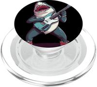 Bellissimo squalo con fantastico costume da chitarra a dondolo PopSockets PopGrip per MagSafe
