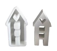 Bellissimo stampo a forma di cuore per la casa, decorazione per la casa, ornamento unico in resina per progetti