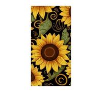 Bellissimo striscione per porta girasole cartello di benvenuto cartello di ingresso banner per feste decorazioni per feste di compleanno banner per feste per celebrazioni festive 178 x 89 cm