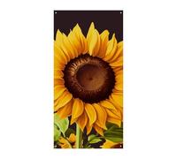 Bellissimo striscione per porta girasole cartello di benvenuto cartello di ingresso banner per feste decorazioni per feste di compleanno banner per feste per celebrazioni festive 178 x 89 cm