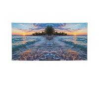 Bellissimo striscione versatile con stampa di alba, decorazioni per eventi, Ringraziamento, feste di compleanno e altro ancora