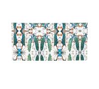 Bellissimo striscione versatile per feste con stampa di fiori di pavone,Migliori bandiere per eventi,Per decorazioni per feste di compleanno