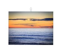Bellissimo tappetino per asciugare i piatti con vista mare e cielo, per il bancone della cucina, XL, piccolo, ad asciugatura rapida, piccolo, 16 x 18 pollici