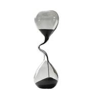 Bellissimo timer a sabbia decorativo a forma di clessidra con collo sottile irregolare for la decorazione domestica della cucina