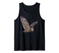 Bellissimo Uccello Rapace Volo Gufo Uccello Rapace Birding Birder Canotta