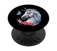 Bellissimo unicorno PopSockets PopGrip Adesivo