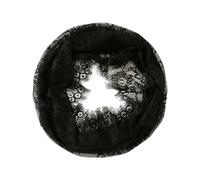 Bellissimo velo tagliato in pizzo per sposi con materiali resistenti anti rughe e fissaggio sicuro a forcina, elegante accessorio per capelli in pizzo