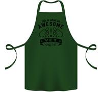 Bellissimo Veterinario Guarda Come Veterinario Cotone Grembiule 100% Biologico