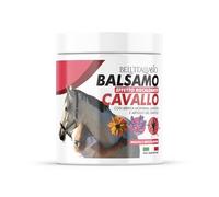 BELL'ITALIABIO Balsamo Cavallo Riscaldante 550ml - Crema Riscaldante Muscoli Sportiva con Arnica per Cavalli, Lavanda e Artiglio del Diavolo per Disturbi e Tensioni Muscolari Balsamo di Cavallo