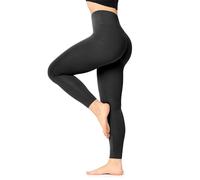 Bellivalini Donna Lunghi Leggings Vita Alta Slim in Viscosa per praticare Lo Sport Yoga, Palastra BLV50-292 (Nero, M)