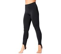Bellivalini Leggings Termici Donna Invernali con Fodera Termica BLV50-274 (Nero, XL)