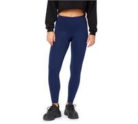 Bellivalini Leggins Termici da Donna Foderati Calze Invernali Caldo Après Ski in BLV50-320 (Blu Marino, M)