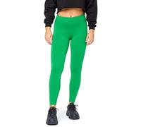 Bellivalini Leggins Termici da Donna Foderati Calze Invernali Caldo Après Ski in BLV50-320 (Verde, XL)