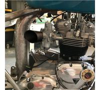 Bellmouth Velocity Stack Imbuto Aspirazione Aria Tromba per Carburatore TRIUM...