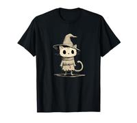 Bello costume da gatto mago per gatti e amanti magici Maglietta